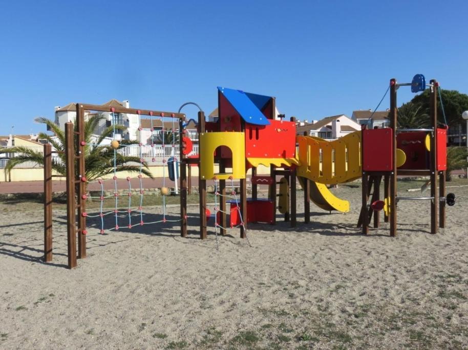 Appartement Cosy Sur La Presqu'Ile De Cap Coudalere Avec Piscine Ouverte Et Chauffee Le Barcarès Exterior foto